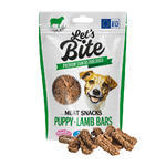 Let’s Bite Meat Snacks. Puppy Lamb Bars 80g
