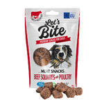 Let’s Bite Meat Snacks. Beef Squares with Poultry 80g