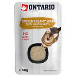 ONTARIO Cat Soup Chicken & Cheese with rice 40g
