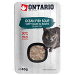 ONTARIO Cat Soup Ocean Fish with vegetables 40g