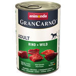 Konzerva ANIMONDA Gran Carno hovězí + zvěřina 400g