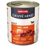 Konzerva ANIMONDA Gran Carno hovězí+kuře 800g
