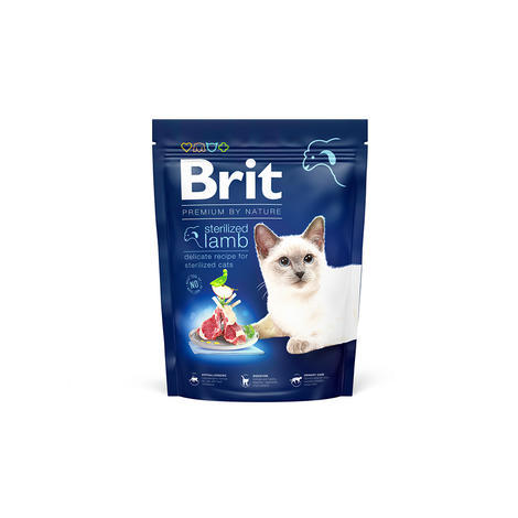 Brit Premium by Nature Cat. Sterilized Lamb