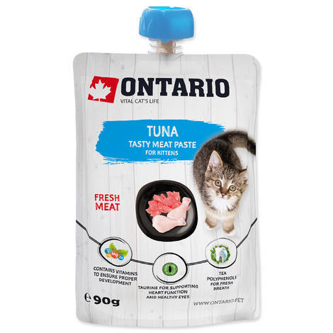 ONTARIO Kitten Tuna Fresh Meat Paste 90g - 1
