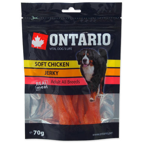 ONTARIO Snack Soft Chicken Jerky 70g - 1