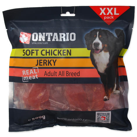 ONTARIO Snack Soft Chicken Jerky 500g - 1