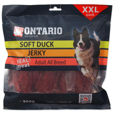 ONTARIO Snack Soft Duck Jerky 500g - 1