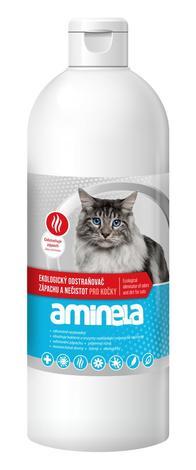 Aminela Clean Ekologický odstraňovač zápachu a nečistot pro kočky 1L