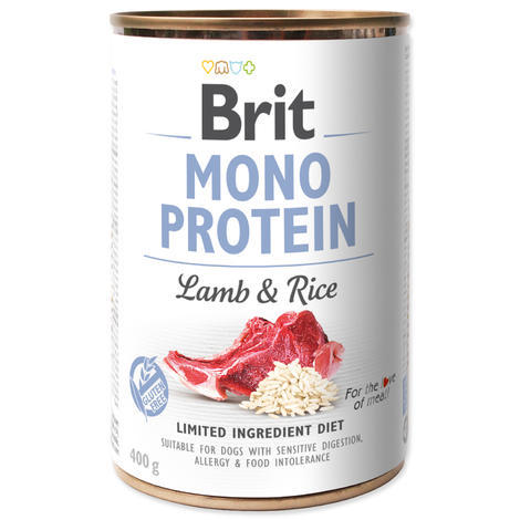 BRIT Mono Protein Lamb & Brown Rice 5+1 ZDARMA 400g - 1