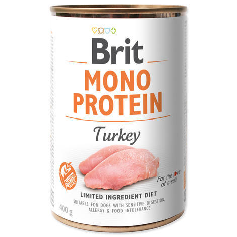BRIT Mono Protein Turkey 5+1 ZDARMA 400g - 1