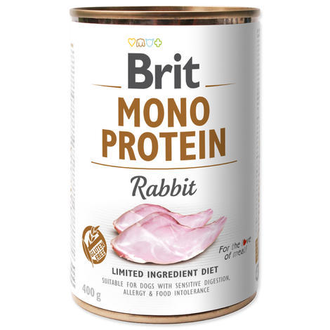 BRIT Mono Protein Rabbit 5+1 ZDARMA 400g - 1