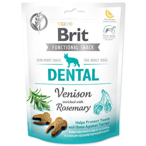 Brit Care Dog Functional Snack Dental Venison 150g - 1