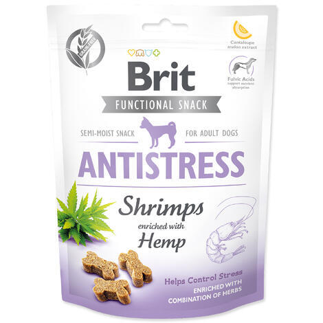Brit Care Dog Functional Snack Antistress Shrimps 150g - 1