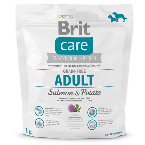 Granule BRIT Care Grain-Free Adult Salmon & Potato - 1