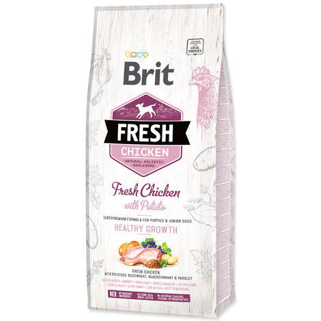 BRIT Fresh Chicken with Potato Puppy Healthy Growth - 1