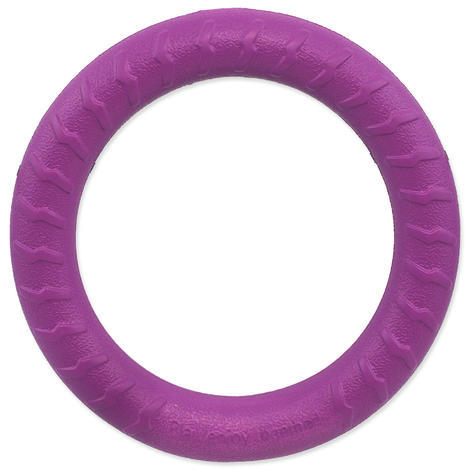 Hračka DOG FANTASY EVA Kruh fialový 18cm 1 ks