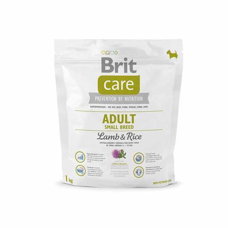 Granule BRIT Care Adult Small Breed Lamb & Rice - 2