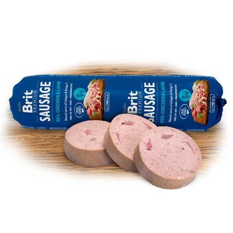 Salám BRIT Premium Sausage Chicken & Lamb 800g - 2
